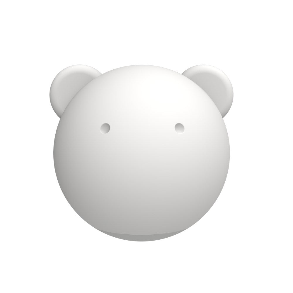 Trådlös LED-Lampa. Färg: Vit/Grå. Touchfunktion. 7st olika LED-Färger. Upp till 5 timmars batteritid. Laddningstid: 0,5 timmar. USB-Typ: USB-C (USB-C kabel medföljer). Material: 100% återvunnen GRS-certifierad ABS-plast, 50% sandbaserad silikon. Fri från PFAS.