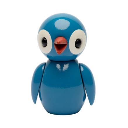 Trädekoration Spring birds. Färg: Ljusblå Mått: L4,5 cm / B4,2 cm / H6,5 cm.