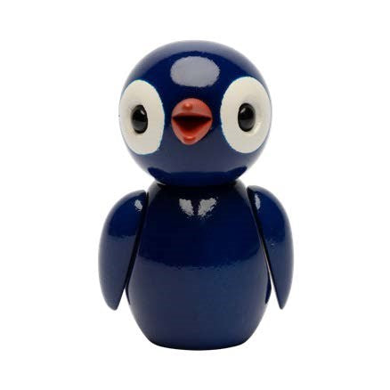 Trädekoration Spring birds. Färg: Mörkblå Mått: L4,5 cm / B4,2 cm / H6,5 cm.