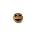 Emojiboll Stars. Ek. Mått: O 7 cm, vikt: 146 g.