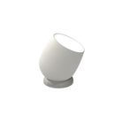 Portabel LED-lampa med dimbart ljus. Vattenresistent IPX4. Mått: Ø8,2 x 9,6 cm. Batteritid: Upp till 30 timmar. Laddar på 1-2 timmar. Riktbart lyse. Material: 100% återvunnen GRS-plast/Järn/Silikon. Färg: Vit