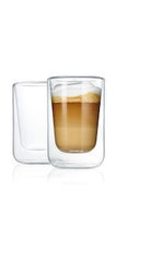 Set med 2 st isolerade Cappuccino-glas / teglas, NERO