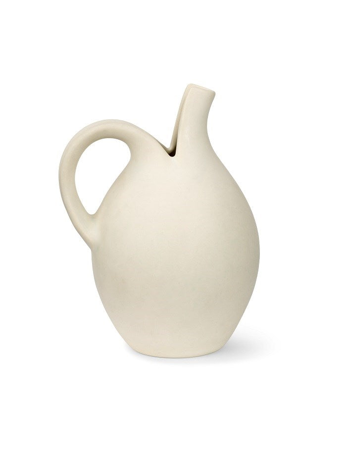 Vattenkanna / Vas. Stengods. Medium. Mått; H 18 cm.