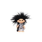 Lyckotroll Mekaniker. Vardagstroll. Höjd: 9 cm. Material: Polyresin, fårskinn.